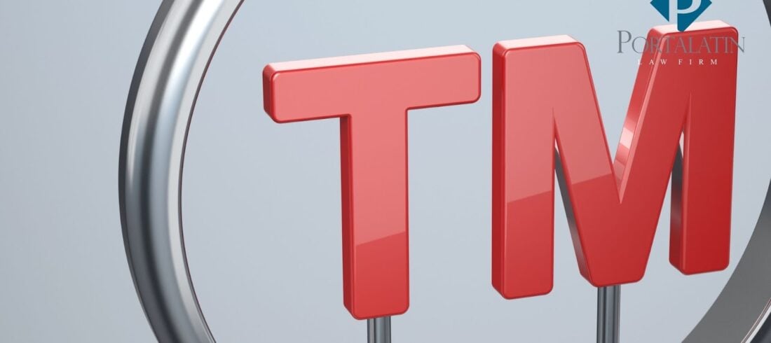 Trademark symbol with Portalatin Law Firm logo