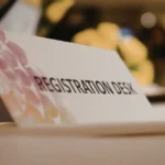 Portalatin (5) Trademark Registration desk sign on table